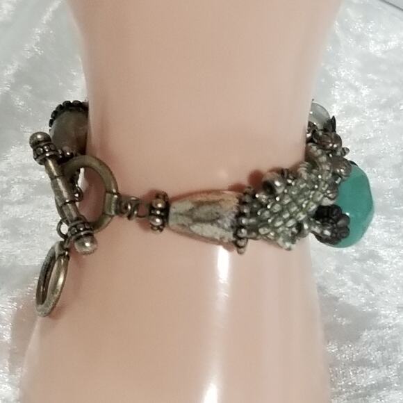 Premier Designs bracelet silver tone Cool waters8/9" 1.1972 - Picture 6 of 8